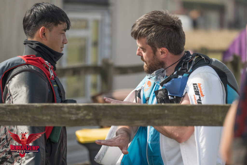 two winsuiter discussing | WS2