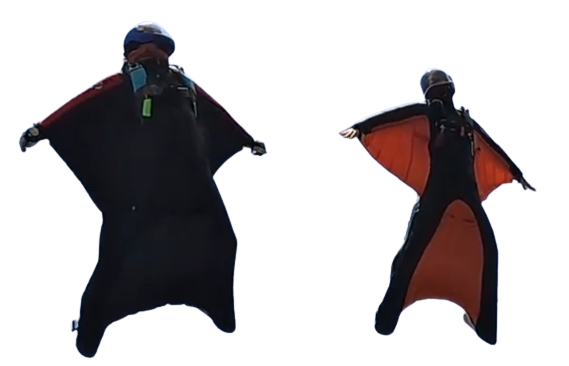 2 way wingsuit flying