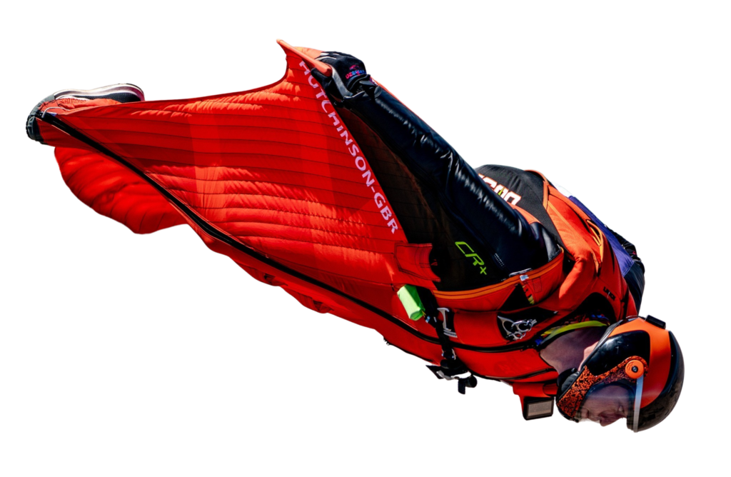 a wingsuiter flying | wingsuit performance