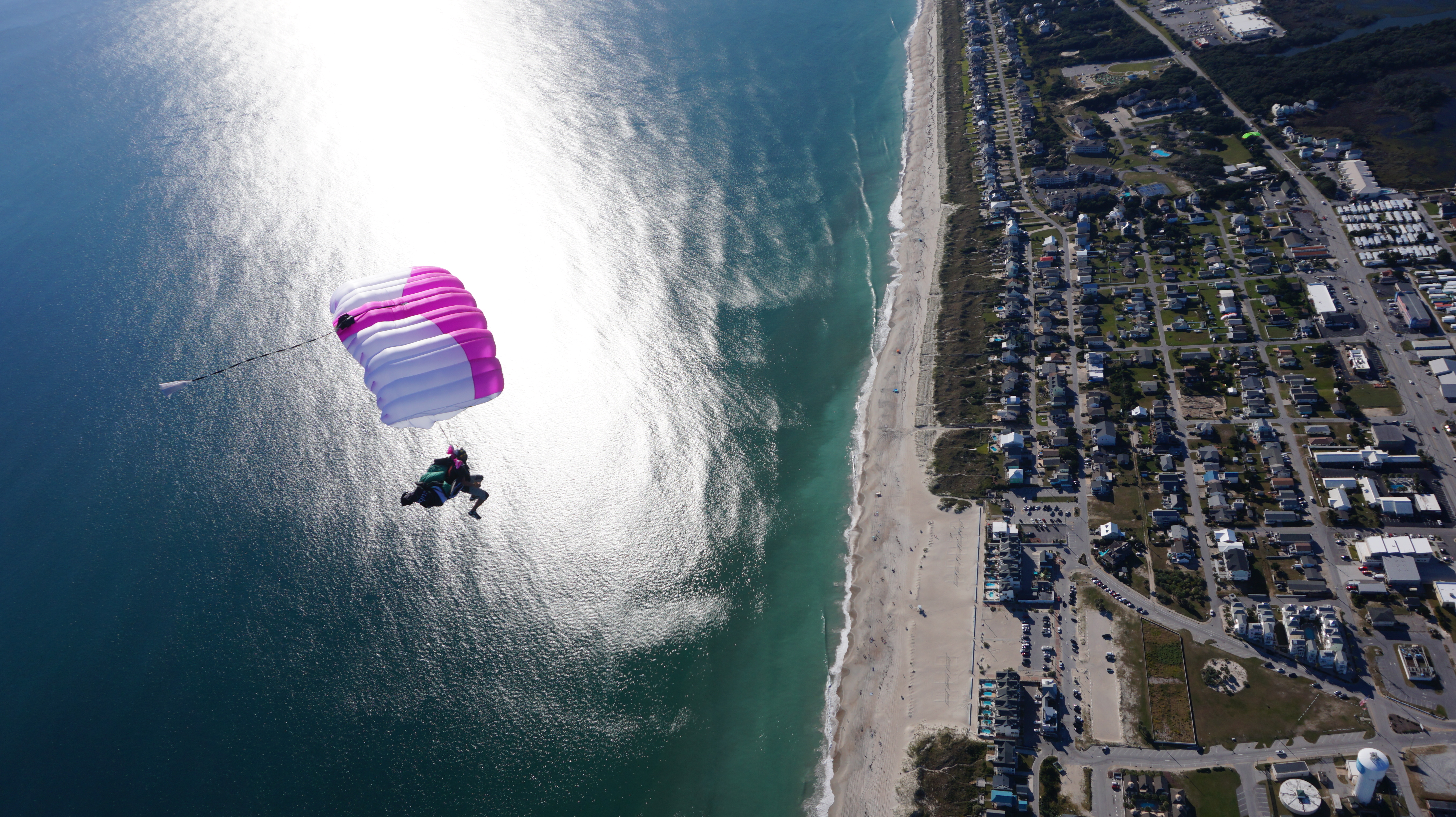 Wingsuit flight by the Leading Edge community