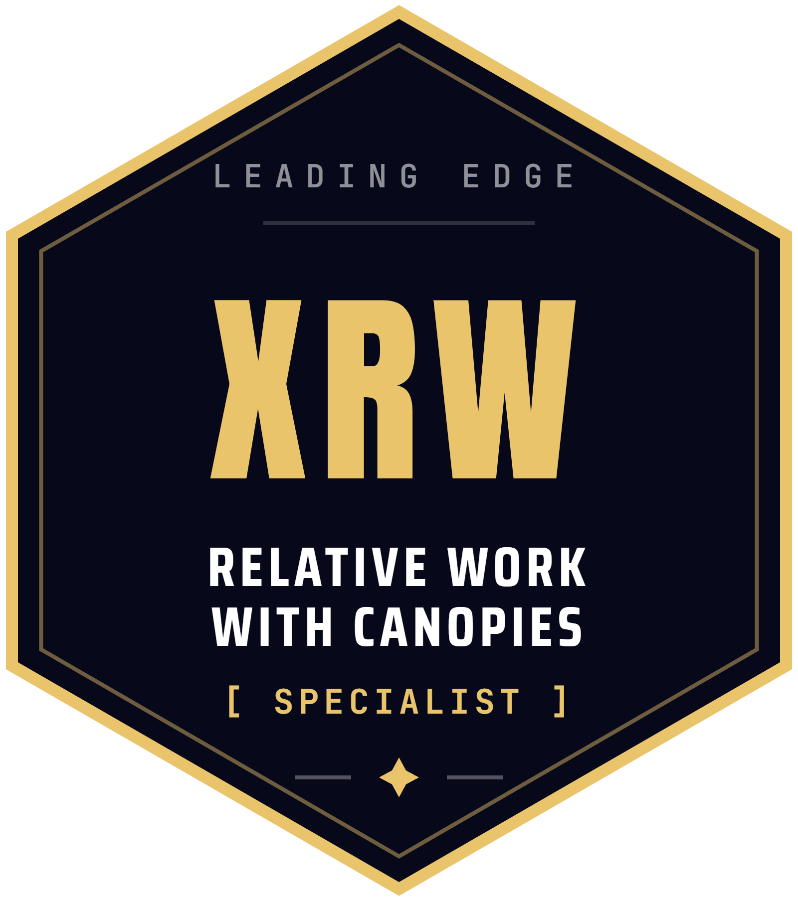 XRW badge