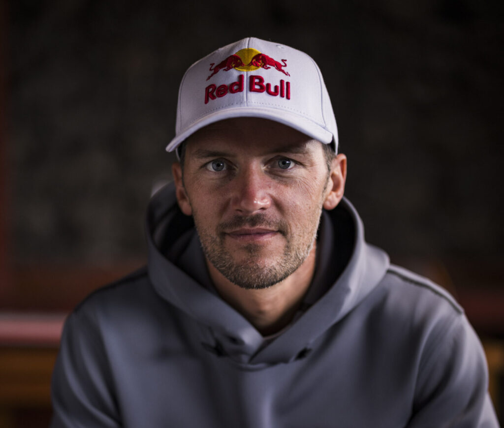 Peter Salzmann seen during the Red Bull Wingsuit Foil Project at El Hierro on September 3, 2025.