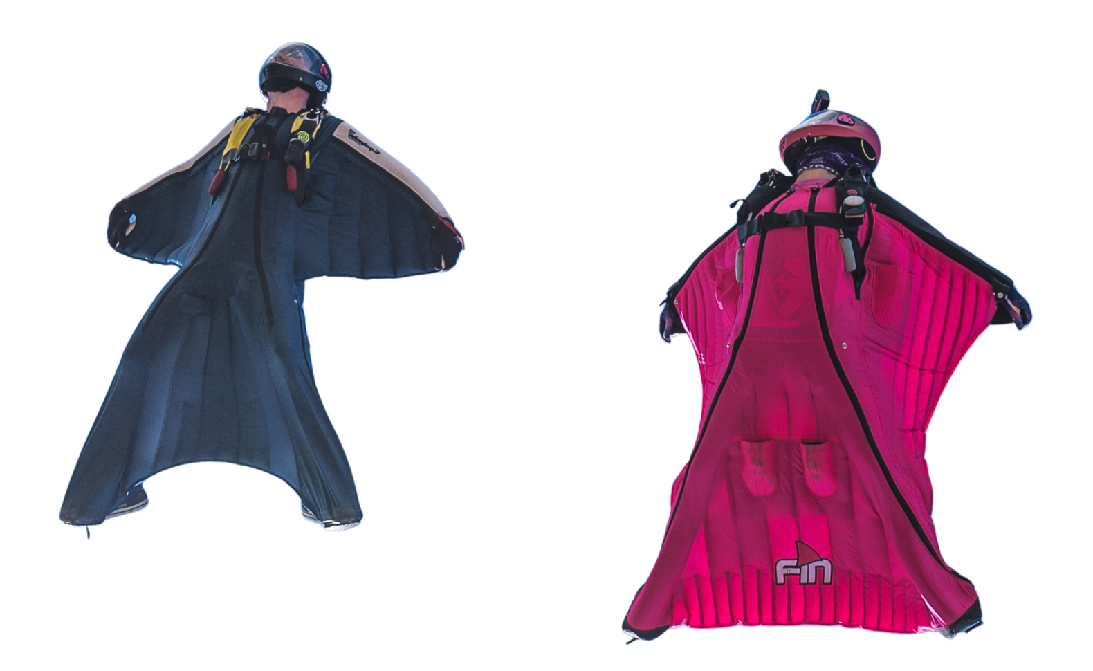 Small wingsuit formation