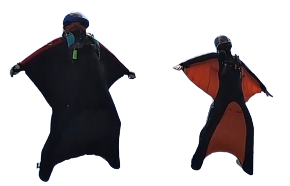 2 way wingsuit flying